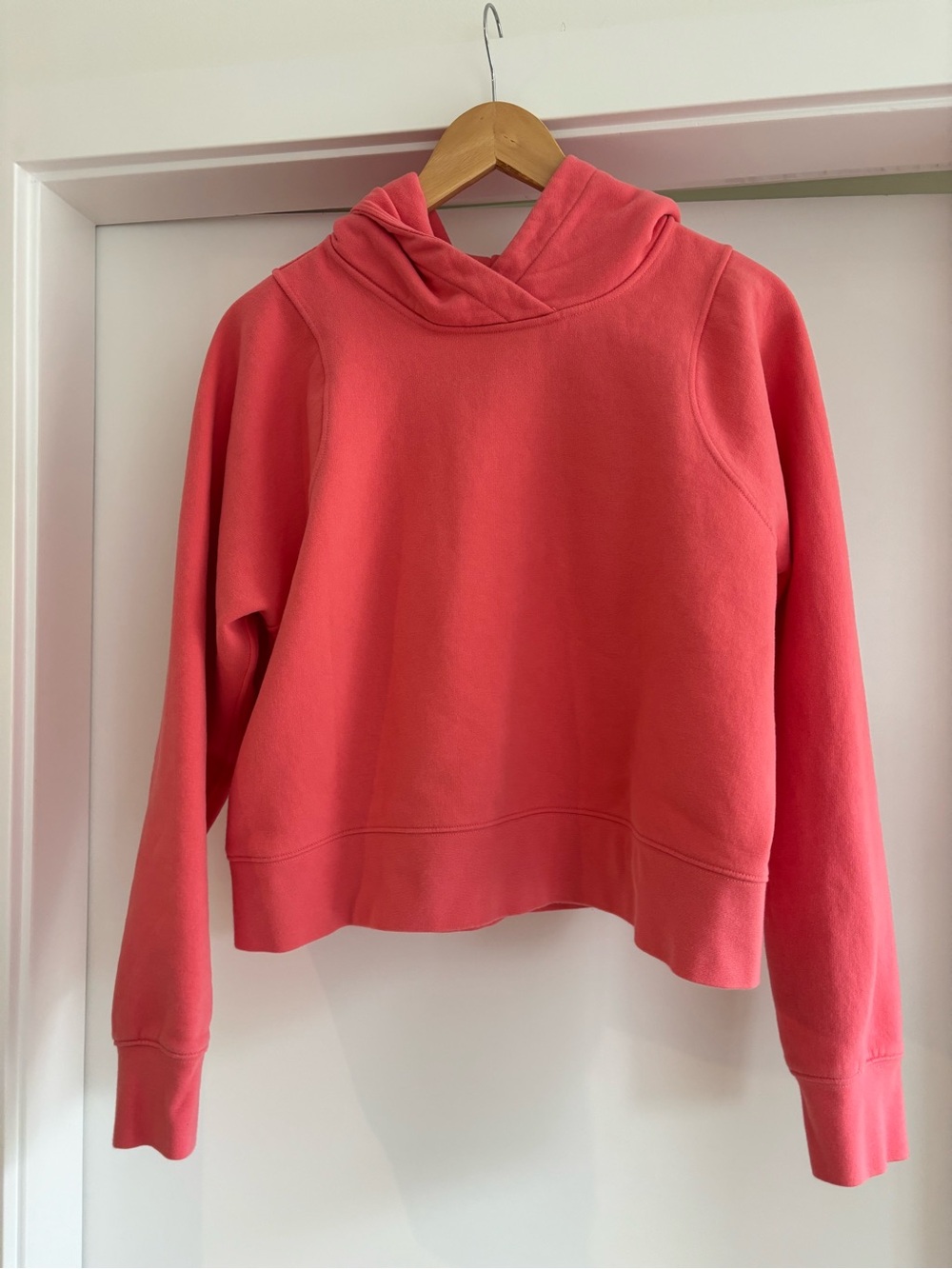 lululemon athletica Coral Pink Hooded Sweatshirt